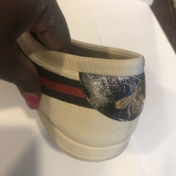 Gucci mens Falacer lace up sneakers size 8.5 - Picture 9 of 16